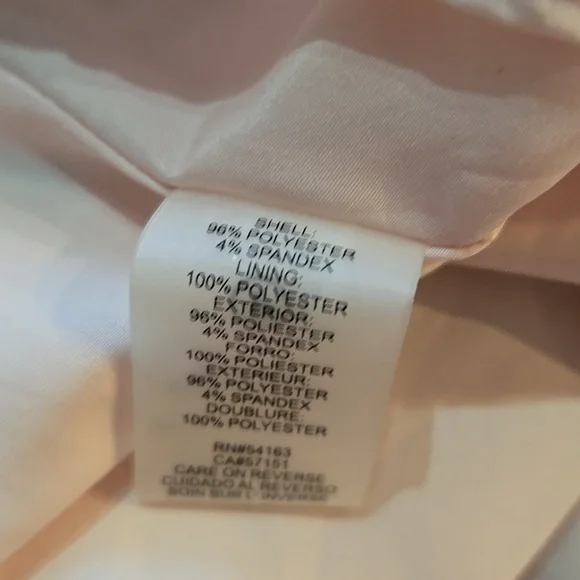 Karl Lagerfeld Light Pink Gown with Adjustable Pearl Straps Size 12 - Picture 13 of 16